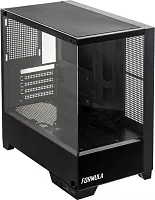 Корпус Formula Crystal Z1M черный без БП mATX 1x120mm 2xUSB2.0 1xUSB3.0 audio bott PSU (CRISTAL Z1M)