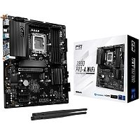 Материнская плата ASROCK Z890 PRO-A WIFI, LGA1851, Z890, 4*DDR5, 4*SATA, 4*M.2, 4*USB 3.2, 4*USB 2.0, Type-C, 1*PCIx16, 2*PCIx4, 1*M.2 (Key E), HDMI+DP, ATX