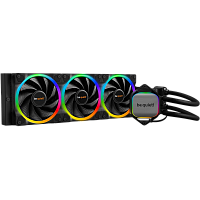 Водяное охлаждение для процессора/ Water Cooling System be quiet! PURE LOOP 2 FX 360mm (290W, 360mm, Black, ARGB/ Fans: 3x120mm, 52.3CFM, 34dBA, 2500RPM/ Pump 5500RPM, Rad thickness 27mm/ S: 1851, 170 (BW015)