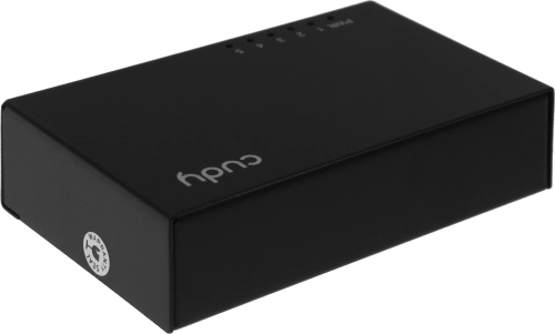 Коммутатор/ 5-Port 10/100 Mbps Desktop Switch, 5 10/100M RJ45 Ports, Loop Detection, Metal Case, Power Saving, Plug & Play (FS105) фото 3