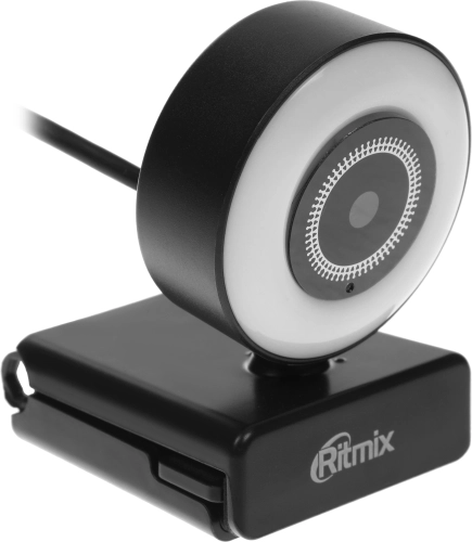 Камера Web Ritmix RVC-250 черный 5Mpix (2592x1944) USB2.0 с микрофоном (80001305) фото 5