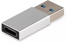 Адаптер Buro BU-USB3-Am-Cf ver3.0 USB A(m) USB Type-C (f) серебристый (пакет)
