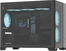 корпус Formula V Line Air Mesh G6 Plus Black AR, MATX, Type-C*1, USB3.0*1, FRONT 2x120mm ARGB, REAR 1x120mm ARGB