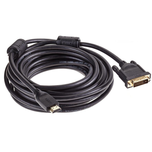 Кабель/ Кабель HDMI AM/DVI(24+1)M, 7.5м, CU, 1080P@60Hz, 2F, VCOM <CG484G-7.5M> (CG484GD-7.5M)