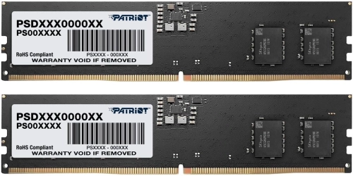Модуль памяти DIMM 64GB (32GBx2) DDR5-6000 PSD564G5600K PATRIOT