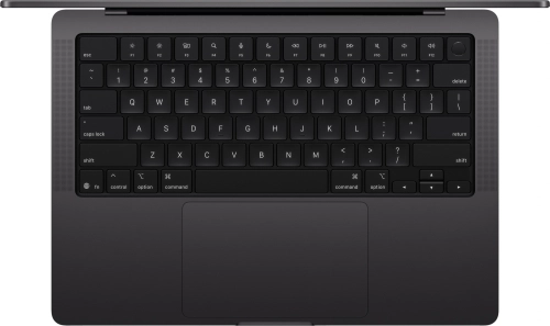 Apple MacBook Pro 14-inch 2025 [MDE34LL/A] (КЛАВ.РУС.ГРАВ.) Space Black 14.2 Liquid Retina XDR {(3024x1964) M5 10C CPU 10C GPU/24GB/1TB SSD/без переходника 1991284/1979059} фото 2