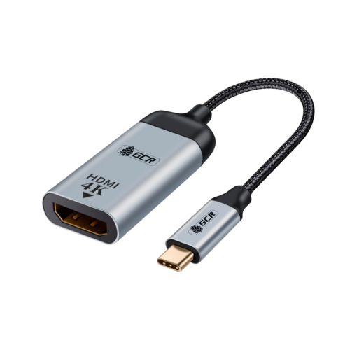 GCR Адаптер-переходник USB Type C > HDMI 4K 30Hz , M/F, GCR-53399