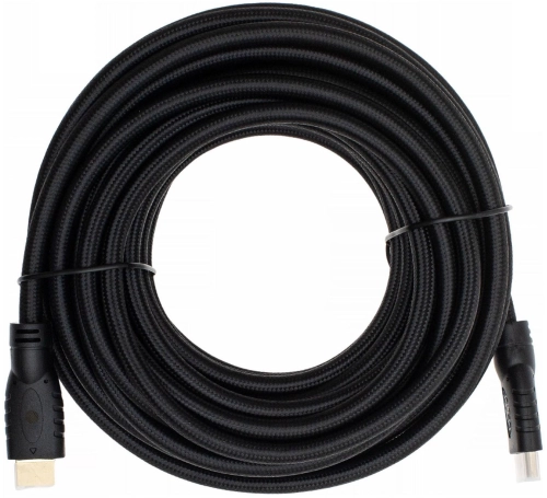 Кабель аудио-видео Cactus CS-HDMI.2-10 HDMI (m)/HDMI (m) 10м. позолоч.конт. черный