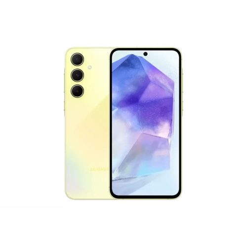 Смартфон/ Смартфон SAMSUNG A55 128GB Yellow (SM-A556EZYACAU)