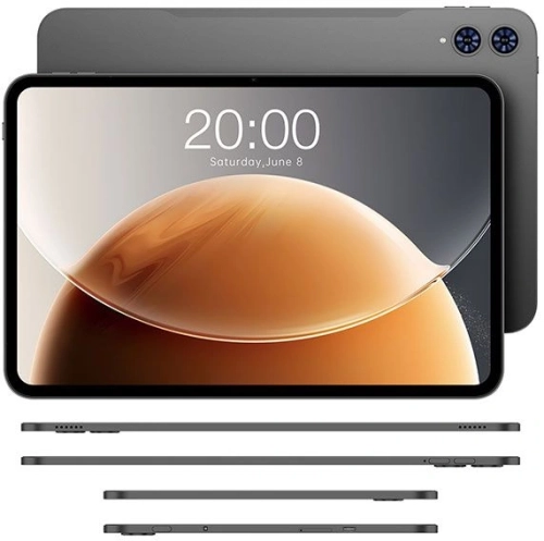 Планшет Teclast T65(A7D5) T7280 (2.2) 8C RAM6Gb ROM128Gb 13.4 IPS 1920x1200 4G Android 16 черный 13Mpix 5Mpix BT WiFi microSD 1Tb 8000mAh 10.5hr (2197350) (2197350#MLN)