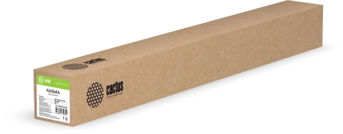 Калька Cactus CS-LFPTR90-61045 A1+ 610мм-45м/90г/м2 универсальная втулка:50.8мм (2)