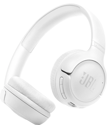 Гарнитура накладные JBL Tune 530BT белый беспроводные bluetooth оголовье (JBLT530BTWHT)