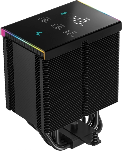 Устройство охлаждения(кулер) Deepcool AK500 Digital Pro Soc-AM5/AM4/1200/1700/1851 черный 4-pin 25dB Al+Cu LCD 240W 1346gr Ret (R-AK500-BKAPMN-G) фото 7