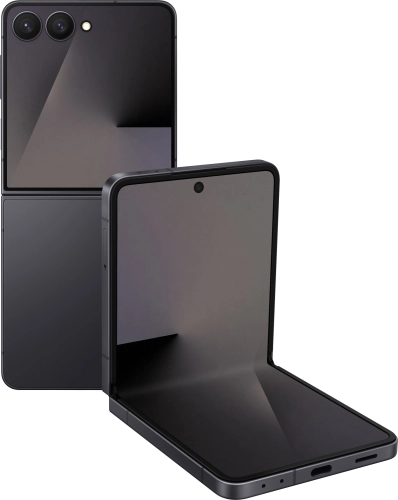 Смартфон Samsung SM-F766B Galaxy Flip7 256Gb 12Gb черный раскладной 3G 4G 1Sim 6.9