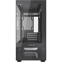 Powercase Vision Micro M2, Tempered Glass, чёрный, mATX (CVMBM2-L0)