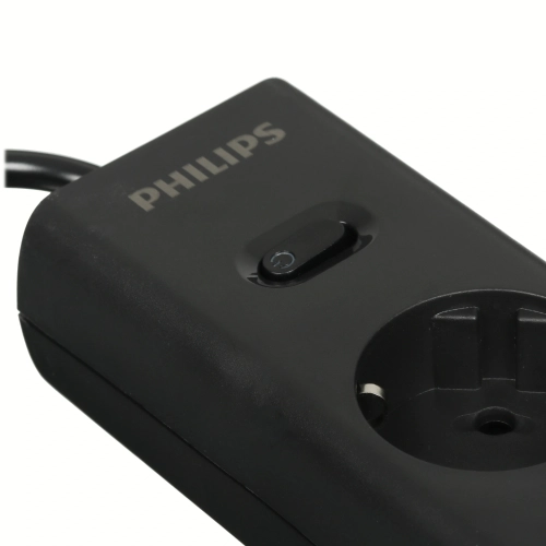 Сетевой фильтр Philips CHP4336BA/ 51 2м (3 розетки) черный (коробка) (CHP4336BA/51) фото 7