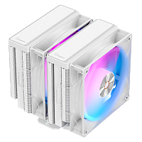 Вентилятор для процессора Cooler Ocypus Delta A62 WH ARGB White 260W/ All Intel/ AMD AM*/ 2 fans / Screws (DELTA-A62-WH2NAWN00X-GL)