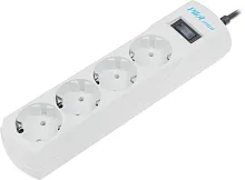 Сетевой фильтр Pilot mini 3м (4 розетки) белый (коробка) (128) (128#MLN)