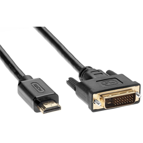 TV-COM Кабель HDMI to DVI-D (19M -25M) 5м, (LCG135E-5M) [6939510900309]