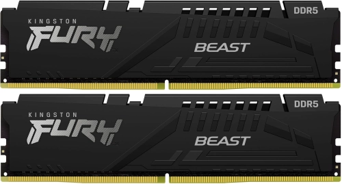 Память оперативная/ Kingston 16GB 6000MT/s DDR5 CL36 DIMM (Kit of 2) FURY Beast Black EXPO (KF560C36BBEK2-16) фото 3