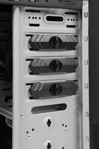 Корпус Chieftec Elox черный без БП ATX 2x80mm 2x120mm 2xUSB2.0 2xUSB3.0 audio bott PSU (HC-10B-OP) фото 5
