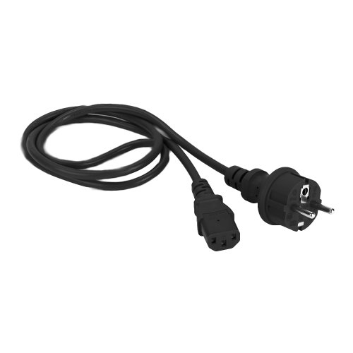 Шнур питания C13-Schuko, 3х0.75, 220В, 10А, черный, 10 метров LAN-PPC-10A-10 LAN-PP13/SH-10-BK