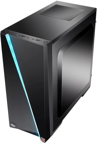 Компьютер IRU Tactio 320A5GER MT Ryzen 5 5600G (3.9) 16Gb SSD512Gb RGr без ОС GbitEth 500W черный (2106786) фото 5