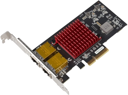 Сетевой адаптер PCI-E x4, Intel X550AT2, 2x10GBase-T/ 5GBase-T/ 2.5GBase-T (ON425/A1A)