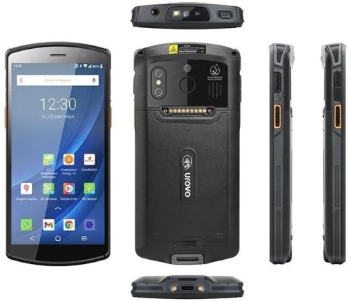 Терминал сбора данных UROVO DT50S Android 13 / 2.45 GHz / 8xCore, Kryo 260 CPU / Qualcomm SM 6115 / RAM 4 GB / ROM 64 GB / HW 2D HS7 / 2D Imager / 5.7 / 720 x 1440 / 2G / 4G (LTE) / Bluetooth / GPS / GSM / Wi-Fi (DT50S-13Q3HSR4G6EU) фото 2