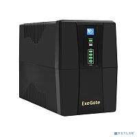 Exegate EX292786RUS ИБП ExeGate Power Back BNB-1000.LED.AVR.2SH.RJ.USB