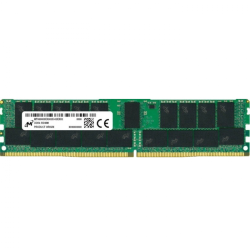 Модуль памяти Micron 32GB DDR4 PC23466 2933MHz RDIMM CL21 288-pin ECC Reg 1.2V (MTA18ASF4G72PZ-2G9E1)