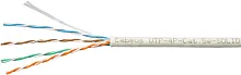 Кабель информационный Cabeus UTP-4P-CAT.5E-SOLID-LSLTX-GY кат.5E U/UTP 4 пары PVC внутренний 305м серый
