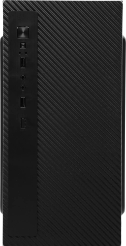 Корпус Accord Entry ACC-2053B черный без БП mATX 1x80mm 1x120mm 2xUSB2.0 audio фото 2