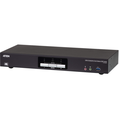 2-Поротовый USB3.0 4K DisplayPort Dual Display KVM переключатель/ 2-Port USB3.0 4K DisplayPort Dual Display KVM switch (CS1942DP)