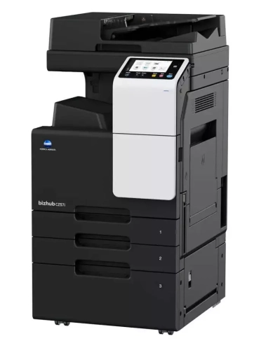 МФУ Konica Minolta bizhub C257i + ADF + тумба + набор тонеров (А3, цветное, 25 ppm, 6GB, SSD 256GB, Duplex, USB 2.0, Gigabit Ethernet, лотки 2х500л, без крышки, без тонера), о? (996920ACVD021_013-3)