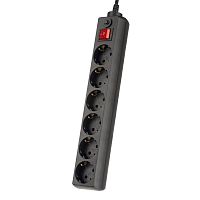 Perfeo Сетевой фильтр "POWER+",PF_A4672 (3,0м, 6 розеток, черный (PF-PP-6/ 3,0-B))