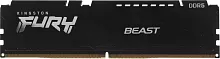 Модуль памяти DDR 5 DIMM 16Gb PC54400, 6800Mhz, Kingston FURY Beast Black XMP CL34 (KF568C34BB-16) (retail)