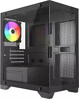 Корпус Accord ACC-350-02B черный без БП mATX 7x120mm 1xUSB2.0 1xUSB3.0 audio