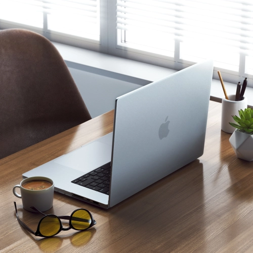 Чехол для ноутбука 16 Satechi Eco Hardshell прозрачный пластик (ST-MBP16CL) фото 5