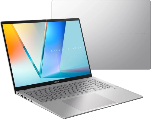 Ноутбук ASUS Vivobook S16 M3607KA-SH117 AMD Ryzen AI 5 330 2.0GHz DDR5 32GB 512GB M.2 NVMe PCIe 4.0 SSD 16.0 WUXGA (1920 x 1200) 16:10 300NITS (144HZ) No OS 1.70 kg Cool Silver (90NB16T2-M00890) фото 7