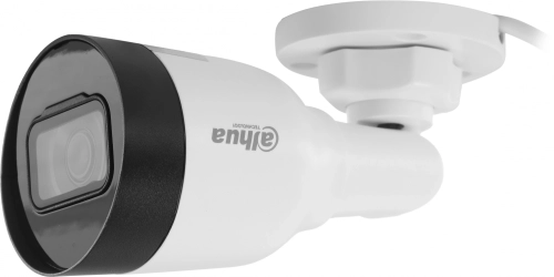 DAHUA DH-IPC-HFW1230S1P-0280B-S6 Уличная цилиндрическая IP-видеокамера 2Мп, 1/ 2.8” CMOS, объектив 2.8мм, обнаружение людей, ИК 30м, IP67, металл/ пластик
