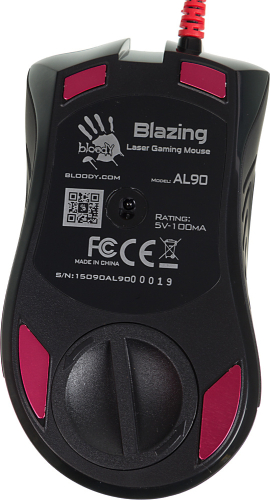 A-4Tech Мышь Bloody Blazing AL90 Black USB, лазерная (8200dpi) USB2.0 игровая (7but) [293569] (AL90 ACTIVATED) фото 12