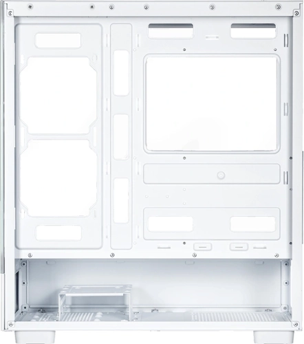 Корпус PcCooler C3Q500 белый без БП ATX 9x120mm 2x140mm 1xUSB3.0 audio bott PSU (C3Q500WHD000-GL) фото 3