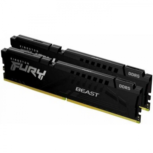 Модуль памяти Kingston FURY Beast Black 32GB DDR5 5200MHz CL40 DIMM 1.1V (Kit of 2) (KF552C40BBK2-32)