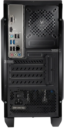 Компьютер IRU Tactio 320A5GER MT Ryzen 5 5600G (3.9) 16Gb SSD512Gb RGr Windows 11 Pro 64 GbitEth 500W черный (2106549) фото 5