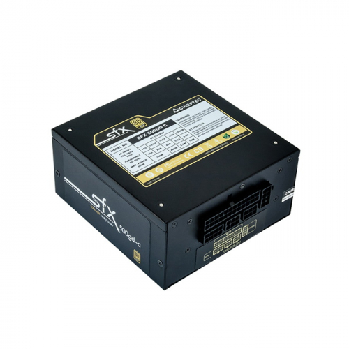 Блок питания Chieftec Smart SFX-500GD-C ATX 2.3, 500W, SFX, Active PFC, 120mm fan, 80 PLUS GOLD, Full Cable Management Retail фото 2