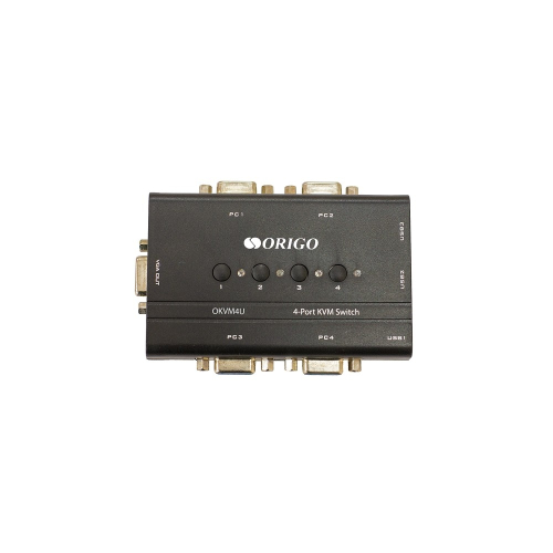 Коммутатор/ 4-портовый KVM-переключатель с портами VGA и USB (OKVM4U/A1A)