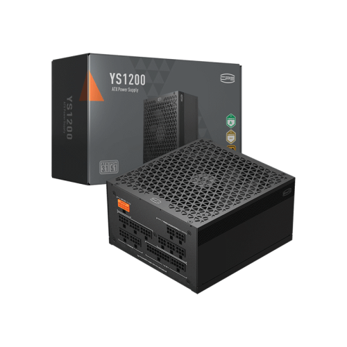 Блок питания ПК/ PCCooler, 1200W 80+ Gold (ATX, 3.1, , Full modular, 1x24(20+4)pin 610mm, 2xCPU 8(4+4)pin 700mm, 2xPCIe*2 8(6+2)pin 750mm, 1x12V(2x6) 12+4pin 500mm, 2xSATA*3+MOLEX4pin*1 450+120+120+150mm , Active, 135x135mm (P5-YS1200-G1F)