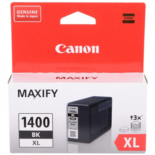 Картридж CANON PGI-1400XL BK, черный, 12000 страниц, для MAXIFY МВ2040/ МВ2340 (9185B001)