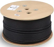 Кабель информационный Cabeus FTP-4P-Cat.5e-SOLID-OUT-LSZH-UV кат.5E F/ UTP 4 пары LSZH универсальный 305м черный (2133534) (2133534#MLN)